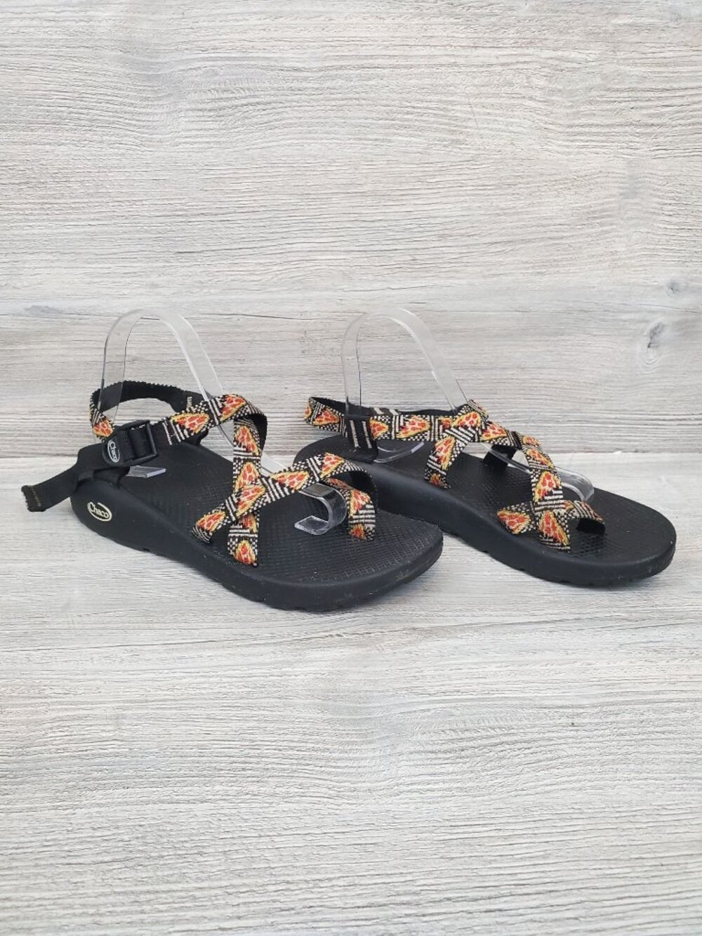 Chaco Women's Z/2 Classic Sandals - Munchies Collection - Pizza knit - wide widt
